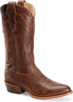 Brown Double H Boot 13 Inch Cattle Baron R Toe 